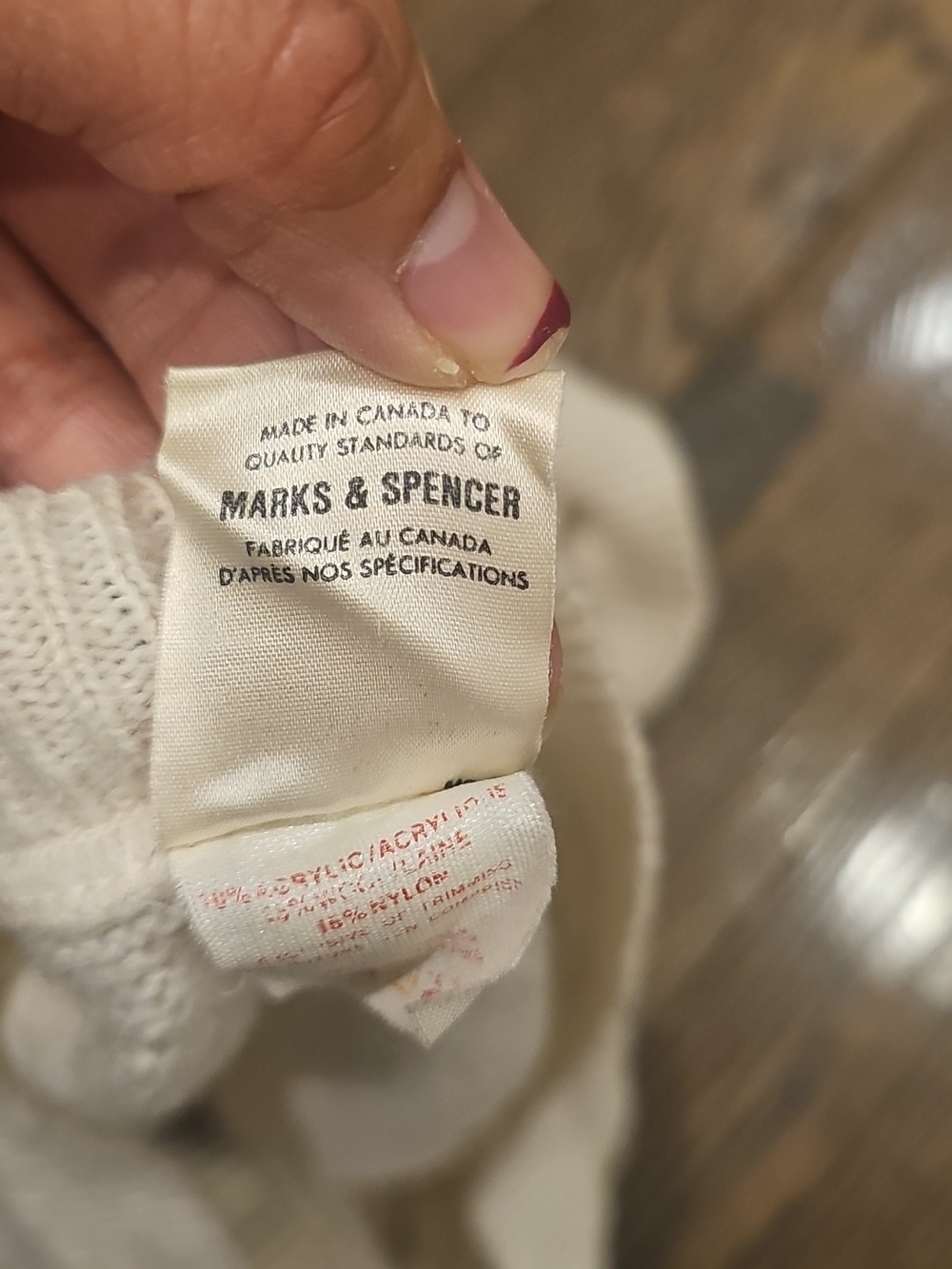 Vintage Marks And Spencer Knit Cardigan - Picture 7 of 8